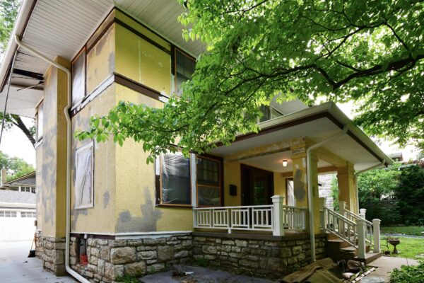 EX Prepaint - East Soffit Damage EX Prepaint - East Soffit Damage