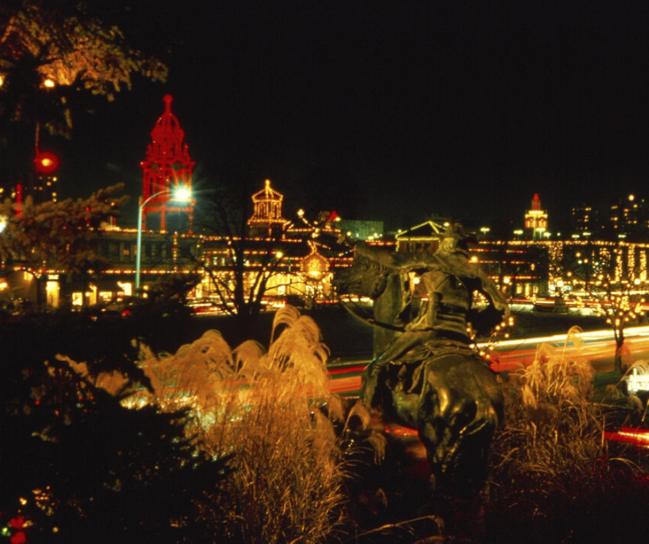 Missouri Valley Special Collections Plaza Lights 1980s